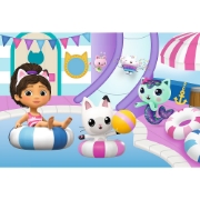 Imagine PUZZLE TREFL 60 GABBYS DOLLHOUSE GABBY LA PISCINA