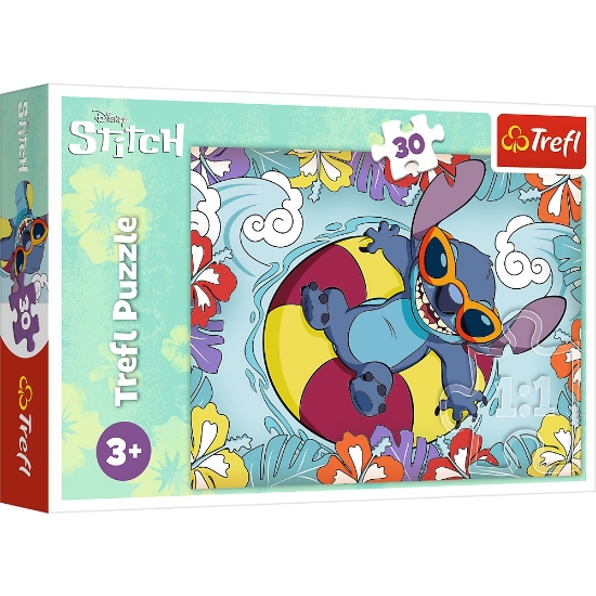 Imagine PUZZLE TREFL 30 STITCH IN VACANTA