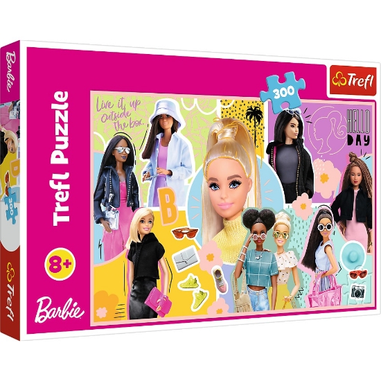 Imagine PUZZLE TREFL 300 BARBIE IN LUMEA LUI BARBIE