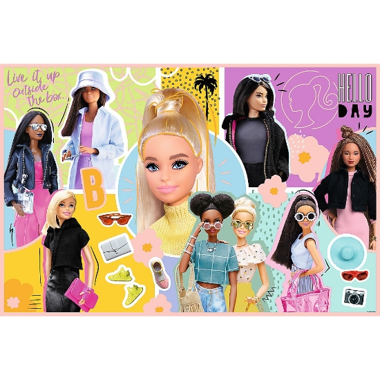 Imagine Puzzle Trefl 300 Barbie în lumea lui Barbie