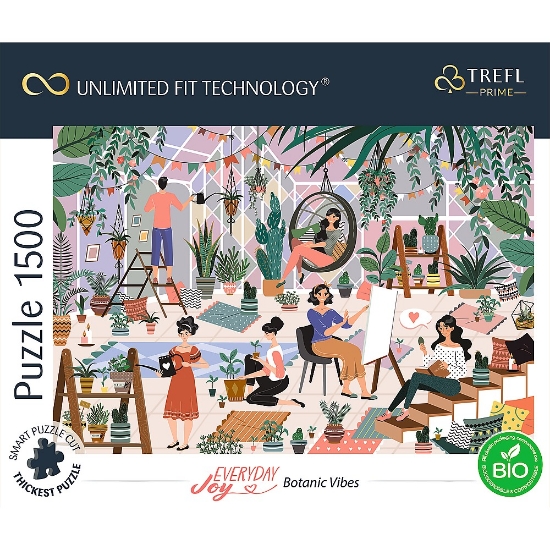 Imagine Puzzle Trefl UFT 1500 Vibe Botanic