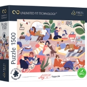 Imagine PUZZLE TREFL UFT 1500 IMBRATISARI ZILNICE