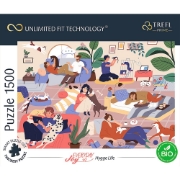 Imagine PUZZLE TREFL UFT 1500 IMBRATISARI ZILNICE