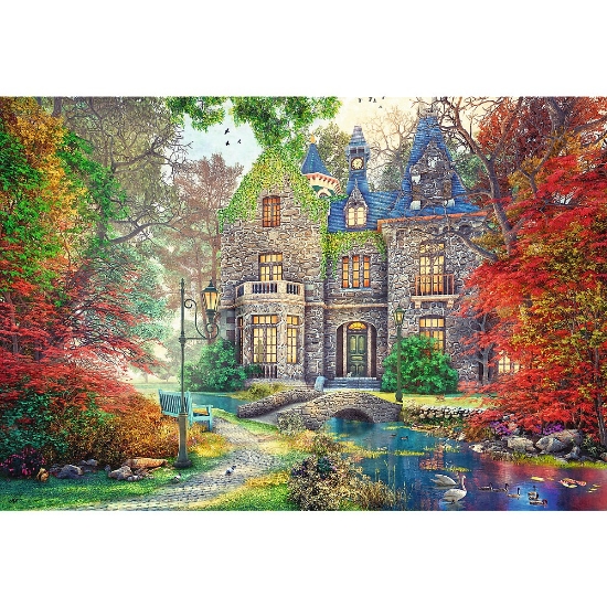 Imagine Puzzle Trefl 1500 Conac de toamnă