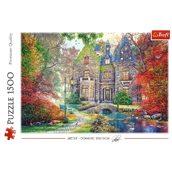 Imagine Puzzle Trefl 1500 Conac de toamnă