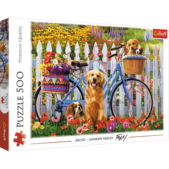 Imagine PUZZLE TREFL 500 AVENTURA CATELUSILOR