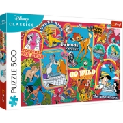 Imagine PUZZLE TREFL 500 LUMEA DISNEY