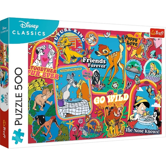 Imagine PUZZLE TREFL 500 LUMEA DISNEY
