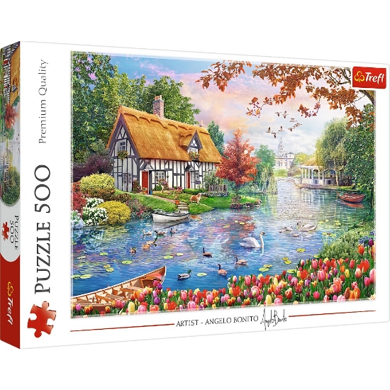 Imagine PUZZLE TREFL 500 REFUGIUL TACUT