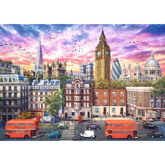 Imagine Puzzle Trefl 4000 Călătorie în Londra