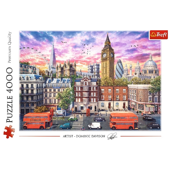 Imagine Puzzle Trefl 4000 Călătorie în Londra