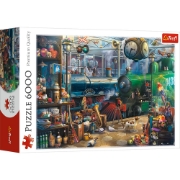Imagine PUZZLE TREFL 6000 STATIA DE TREN