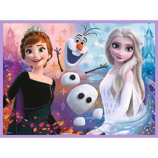 Imagine  Puzzle Trefl 2in1 Memo Disney Frozen Prințesele și Ținutul lor