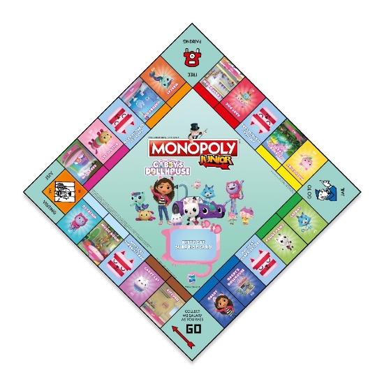 Imagine MONOPOLY JOC MONOPOLY JUNIOR GABBYS DOLLHOUSE