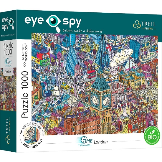 Imagine PUZZLE TREFL 1000 UFT EYE SPY TRAVEL LONDRA
