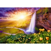 Imagine PUZZLE TREFL UFT 1000 CASCADA SELJALANDSFOSS ISLANDA