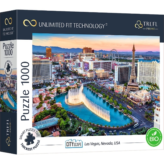 Imagine PUZZLE TREFL UFT 1000 LAS VEGAS NEVADA USA