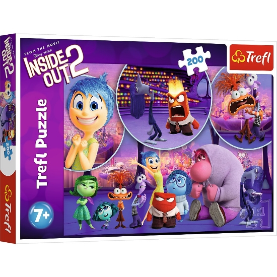Imagine PUZZLE TREFL 200 DISNEY INSIDE OUT 2 EMOTIILE COPIILOR