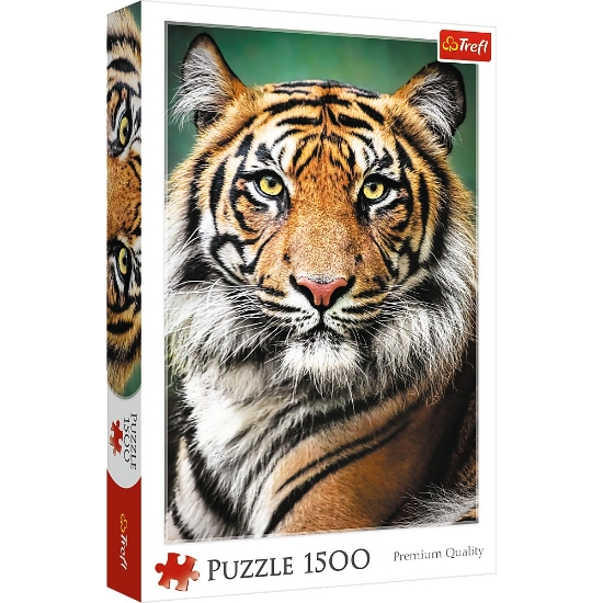 Imagine Puzzle Trefl 1500 Portret Tigru