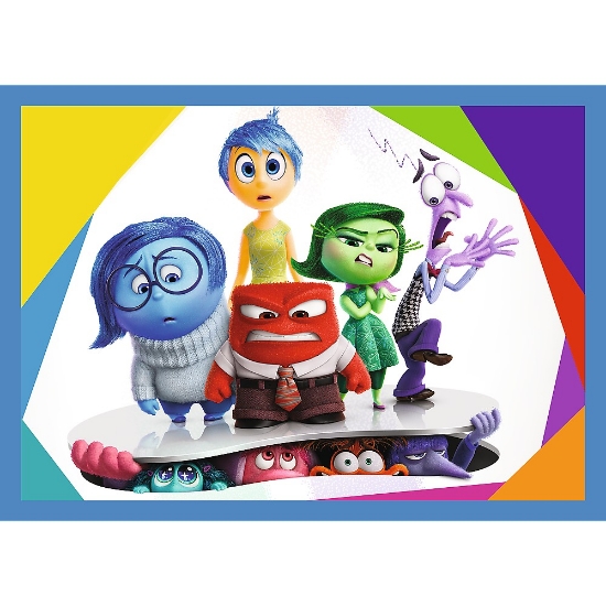 Imagine Puzzle Trefl 4in1 Disney Inside Out 2 – O lume plină de emoții