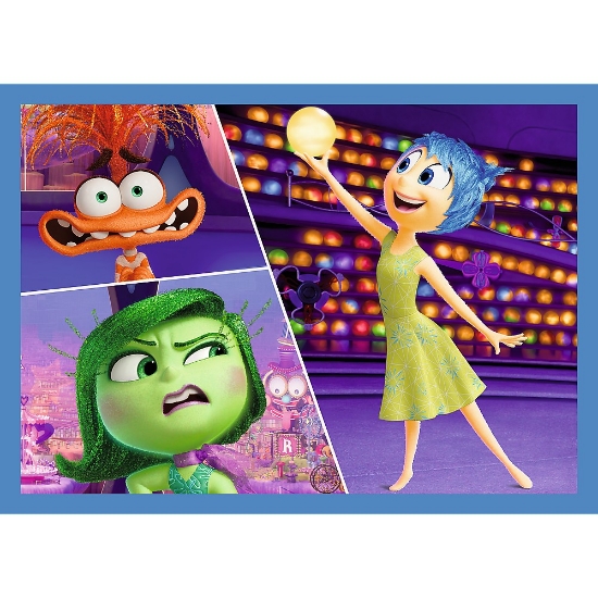 Imagine Puzzle Trefl 4in1 Disney Inside Out 2 – O lume plină de emoții