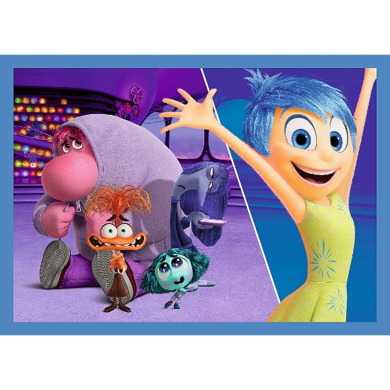 Imagine Puzzle Trefl 4in1 Disney Inside Out 2 – O lume plină de emoții