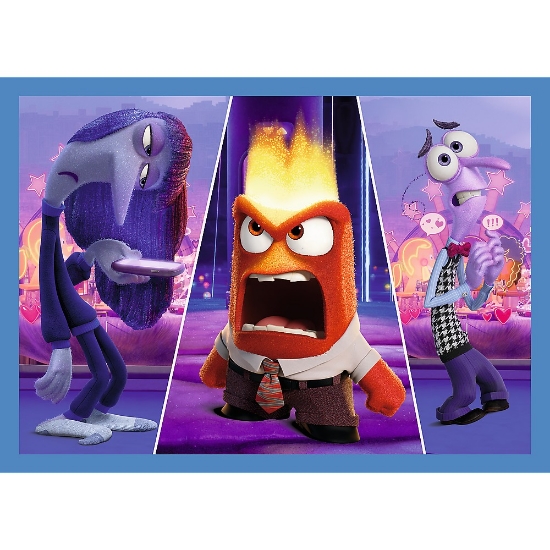 Imagine Puzzle Trefl 4in1 Disney Inside Out 2 – O lume plină de emoții