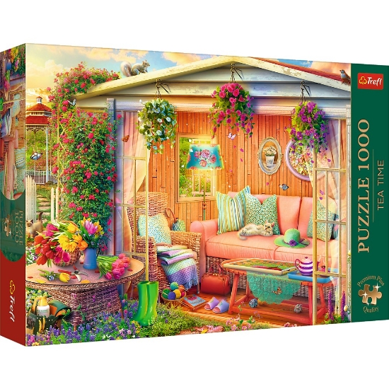 Imagine PUZZLE TREFL 1000 PREMIUM PLUS TEA TIME LOCUL MEU PREFERAT