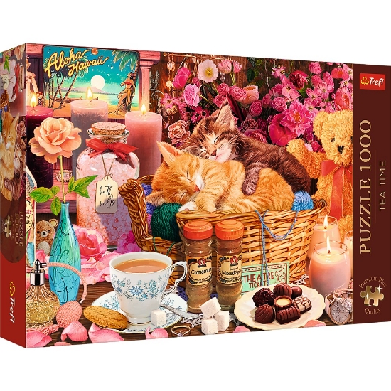 Imagine PUZZLE TREFL 1000 PREMIUM PLUS TEA TIME TOATE LUCRURILE BUNE