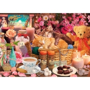 Imagine PUZZLE TREFL 1000 PREMIUM PLUS TEA TIME TOATE LUCRURILE BUNE