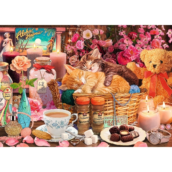 Imagine Puzzle Trefl 1000 Premium Plus Tea Time Toate lucrurile bune