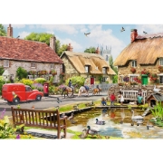 Imagine PUZZLE TREFL 1000 PREMIUM PLUS TEA TIME VARA LA SAT