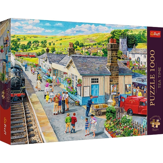 Imagine PUZZLE TREFL 1000 PREMIUM PLUS TEA TIME STATIA DIN SAT