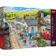 Imagine Puzzle Trefl 1000 Premium Plus Tea Time Stația din sat
