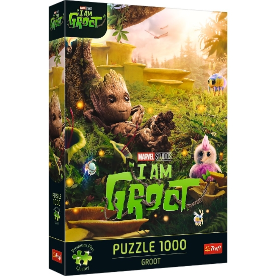 Imagine PUZZLE TREFL 1000 PREMIUM PLUS MARVEL GROOT