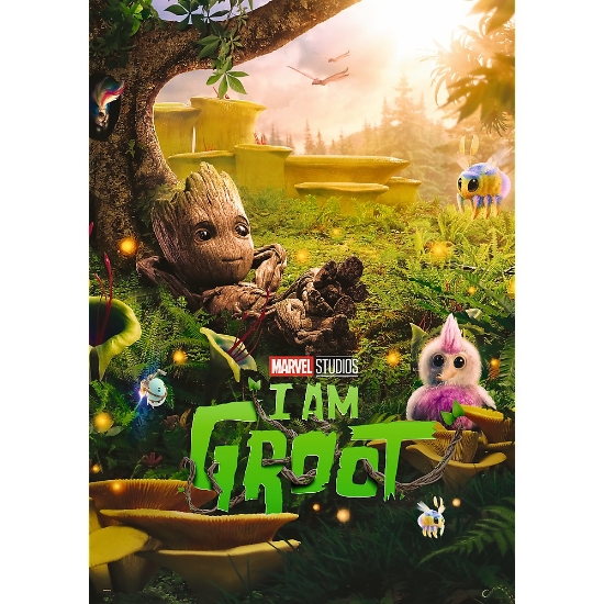 Imagine Puzzle Trefl 1000 Premium Plus Marvel Groot