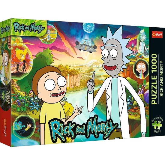 Imagine PUZZLE TREFL 1000 PREMIUM PLUS RICK SI MORTY