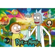 Imagine PUZZLE TREFL 1000 PREMIUM PLUS RICK SI MORTY