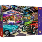 Imagine PUZZLE TREFL 1000 PREMIUM PLUS TEA TIME GARAJUL COLECTIONARULUI DE MASINI