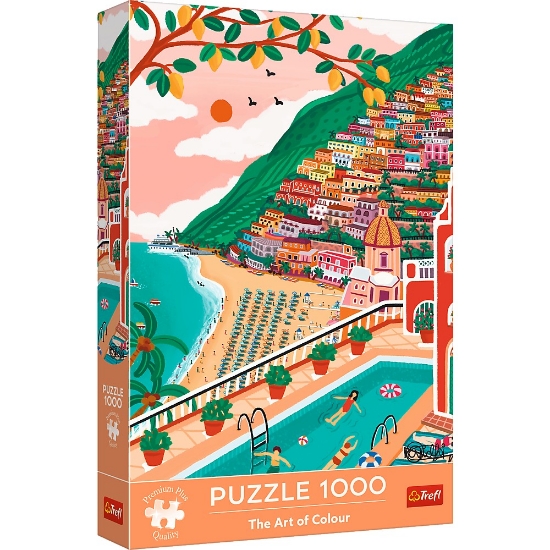 Imagine PUZZLE TREFL 1000 PREMIUM PLUS POSITANO ITALIA