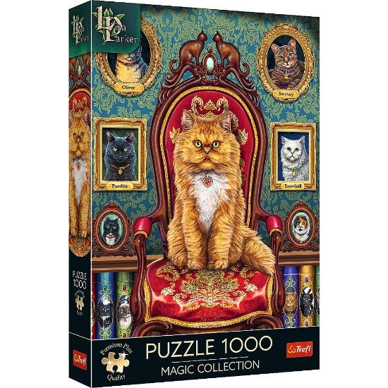 Imagine PUZZLE TREFL 1000 PREMIUM PLUS IUBITOR DE PISICI