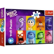 Imagine PUZZLE TREFL 60 DISNEY INSIDE OUT 2 EMOTIILE COPIILOR