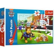 Imagine PUZZLE TREFL 30 PATRULA CATELUSILOR CATEI IN ACTIUNE