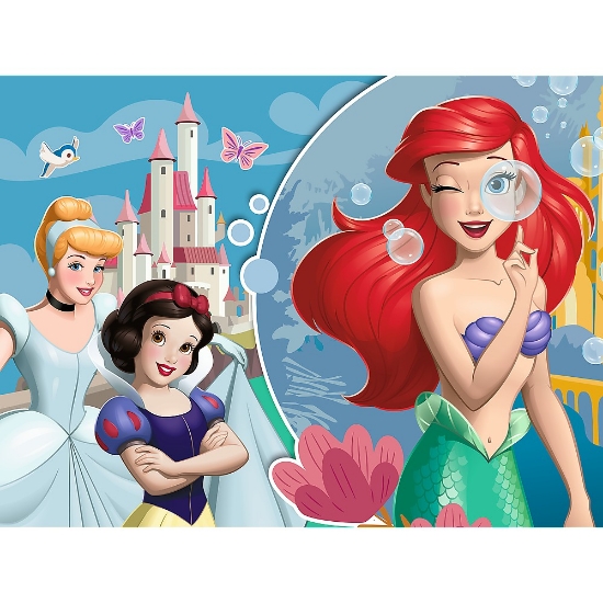 Imagine Puzzle Trefl 30 Disney Princess Prințese fericite