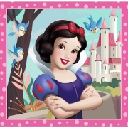 Imagine PUZZLE TREFL 3IN1 DISNEY PRINCESS FLORI MINUNATE