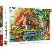 Imagine PUZZLE TREFL 500 CABANA LANGA RAU