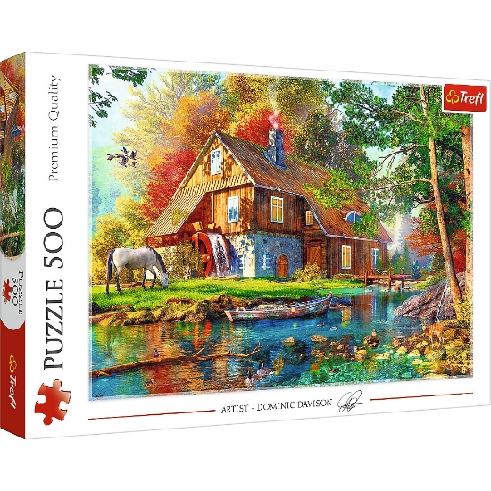Imagine PUZZLE TREFL 500 CABANA LANGA RAU