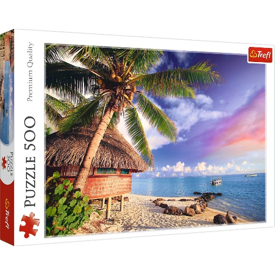 Imagine  Puzzle Trefl 500 Insula Bora Bora