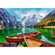 Imagine PUZZLE TREFL 500 LACUL BRAIES ITALIA