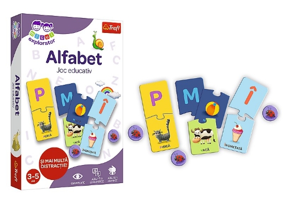 Imagine JOC EDUCATIV ALFABETUL MICUL EXPLORATOR